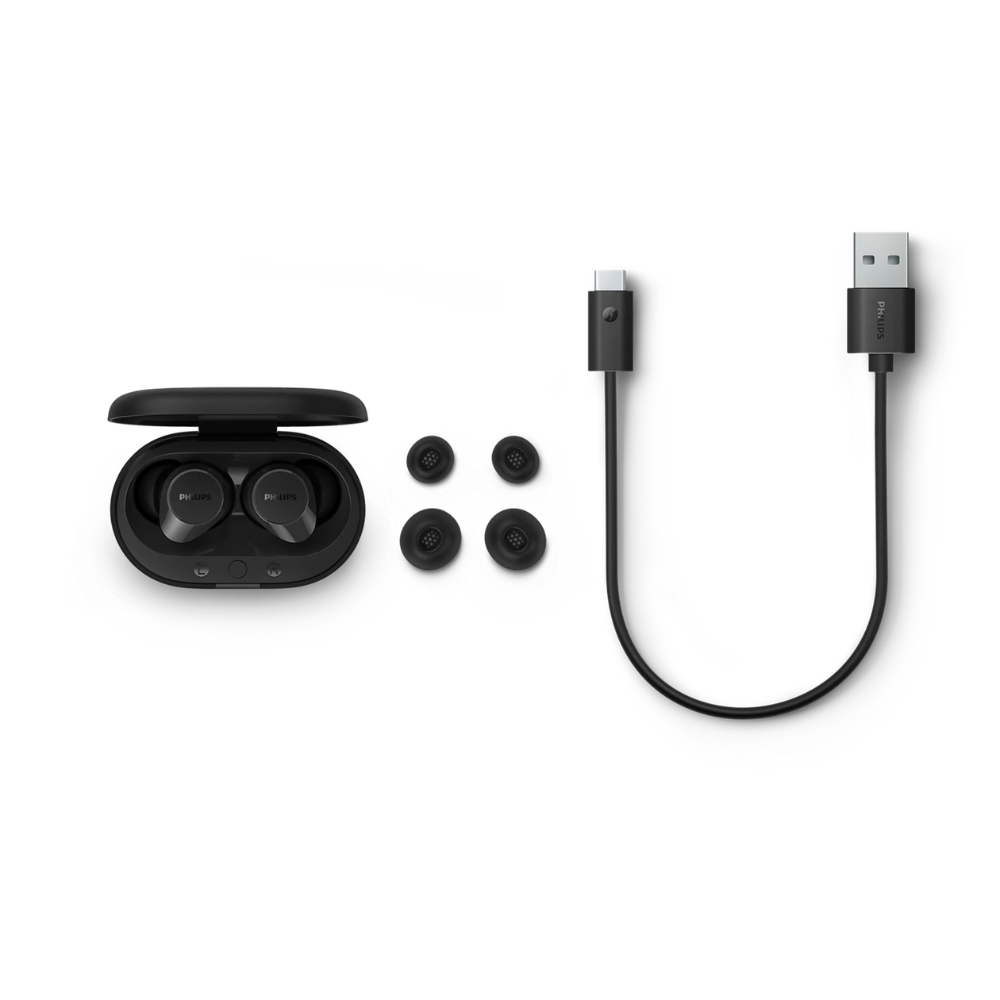 Audífonos True Wireless - Philips TAT1209BK/00