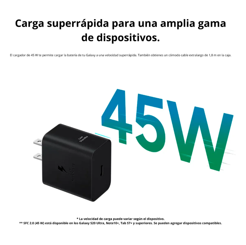 Adaptador cargador 45W Low Edition